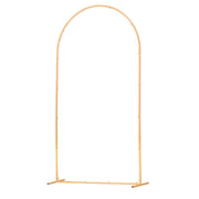 Arch Backdrop Stand, 2.2 x 1.2 m, Stable Structure, Easy Assembly, 1 Set Gold Metal Arch Backdrop Stand for V952-BYDGMJDJT72FCTPRA001V0