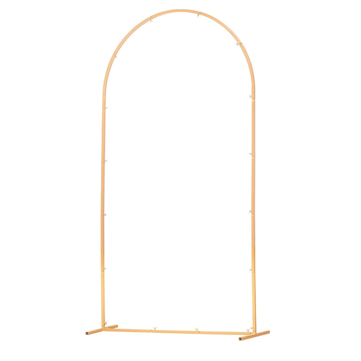 Arch Backdrop Stand, 2.2 x 1.2 m, Stable Structure, Easy Assembly, 1 Set Gold Metal Arch Backdrop Stand for V952-BYDGMJDJT72FCTPRA001V0