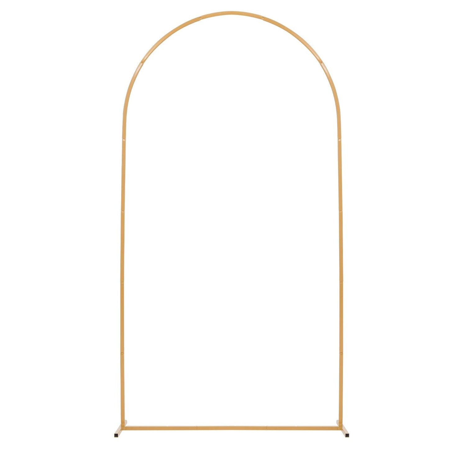 Arch Backdrop Stand, 2.2 x 1.2 m, Stable Structure, Easy Assembly, 1 Set Gold Metal Arch Backdrop Stand for V952-BYDGMJDJT72FCTPRA001V0
