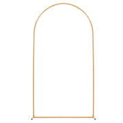 Arch Backdrop Stand, 2.2 x 1.2 m, Stable Structure, Easy Assembly, 1 Set Gold Metal Arch Backdrop Stand for V952-BYDGMJDJT72FCTPRA001V0