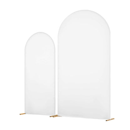 Arch Backdrop Stand, Set of 2, 2.2 m and 1.8 m, Stable Structure, Easy Assembly, Gold Metal Arch Backdrop V952-BYDGMJLJTDBZ1SEAH001V0