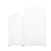 Arch Backdrop Stand, Set of 2, 2.2 m and 1.8 m, Stable Structure, Easy Assembly, Gold Metal Arch Backdrop V952-BYDGMJLJTDBZ1SEAH001V0