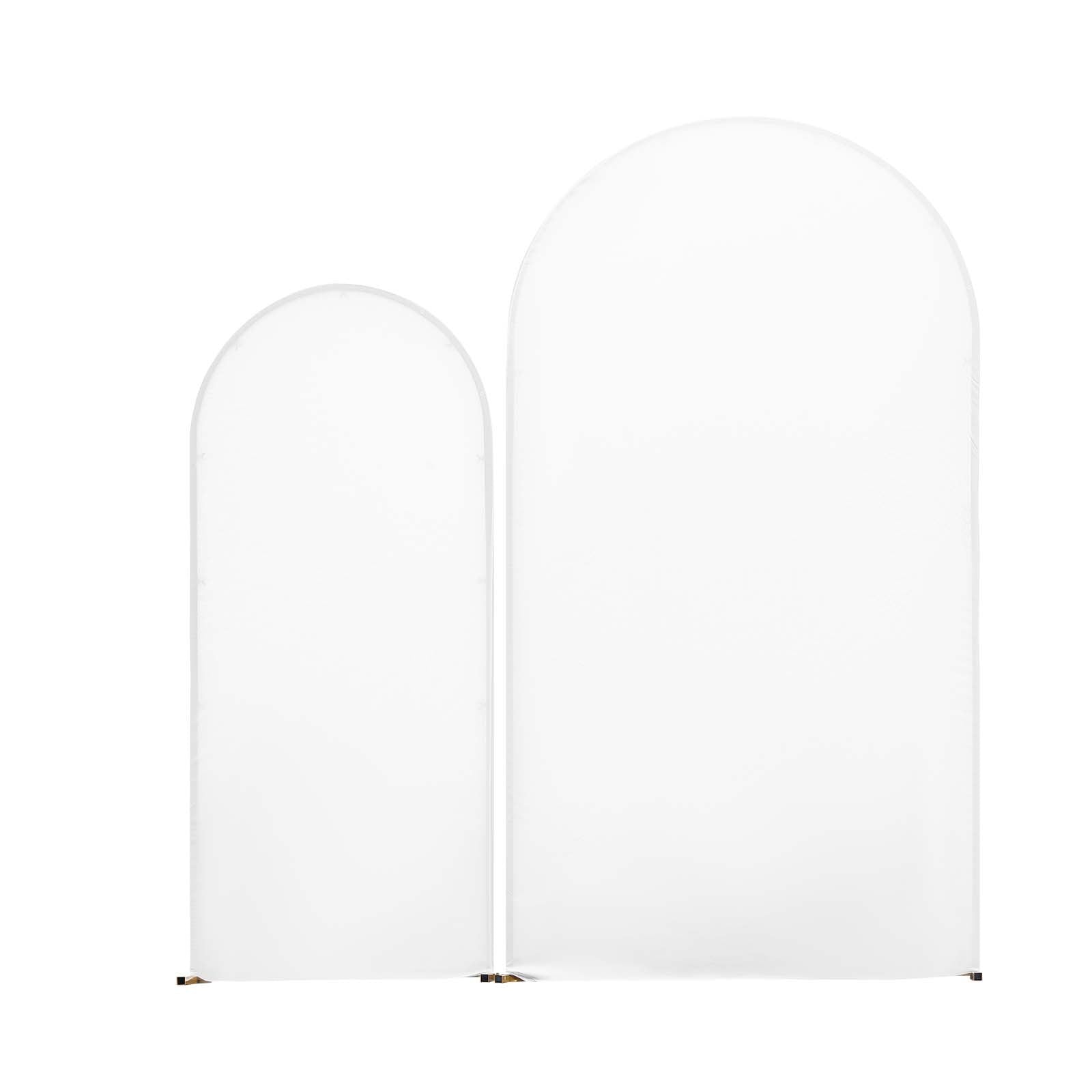 Arch Backdrop Stand, Set of 2, 2.2 m and 1.8 m, Stable Structure, Easy Assembly, Gold Metal Arch Backdrop V952-BYDGMJLJTDBZ1SEAH001V0
