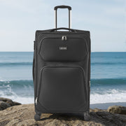 Softside Expandable Luggage with Spinner Wheels, 71 cm Softside Checked Large Luggage, Lightweight Checked V952-BYKSTXBYHS2881CTJ001V0