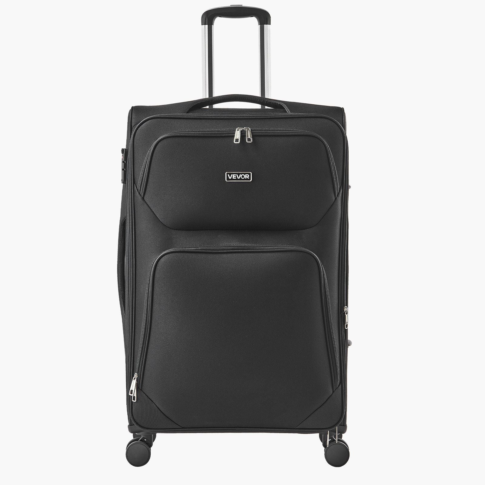 Softside Expandable Luggage with Spinner Wheels, 71 cm Softside Checked Large Luggage, Lightweight Checked V952-BYKSTXBYHS2881CTJ001V0