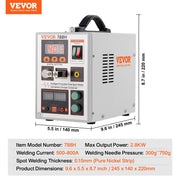 Battery Spot Welder 788H Pulse Welder & Battery Charger 2 Welding Modes V952-BYQDCDHJ015MMF7JQV3