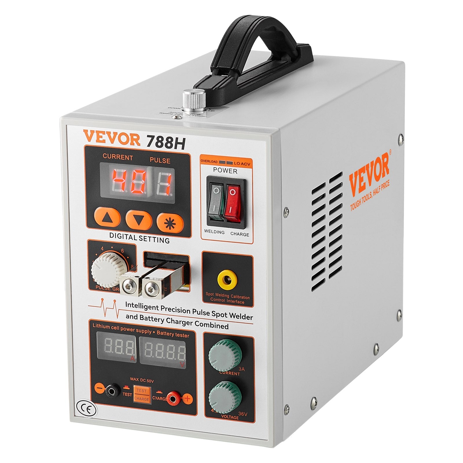 Battery Spot Welder 788H Pulse Welder & Battery Charger 2 Welding Modes V952-BYQDCDHJ015MMF7JQV3