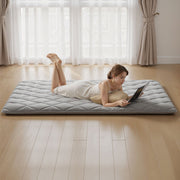 Japanese Tatami Mat, Full Size Foldable Japanese Tatami Mattress, Futon Mattress with Storage Bag & Fastener, V952-BYTTM54INCH3XSFR5001V0