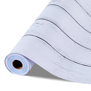 Peel and Stick Wallpaper, 45cm x 12m Contact Paper White Wood Textured Waterpoof Self Adhesive, Easy to Clean V952-BZCCBZJKD404RNWRJ001V0