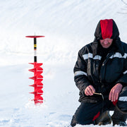 Ice Drill Auger, 8"" Diameter Nylon Ice Auger, 39"" Length Ice Auger Bit,Auger Drill with 11.8"" Extension V952-BZHSNLYC39348TWTLV0