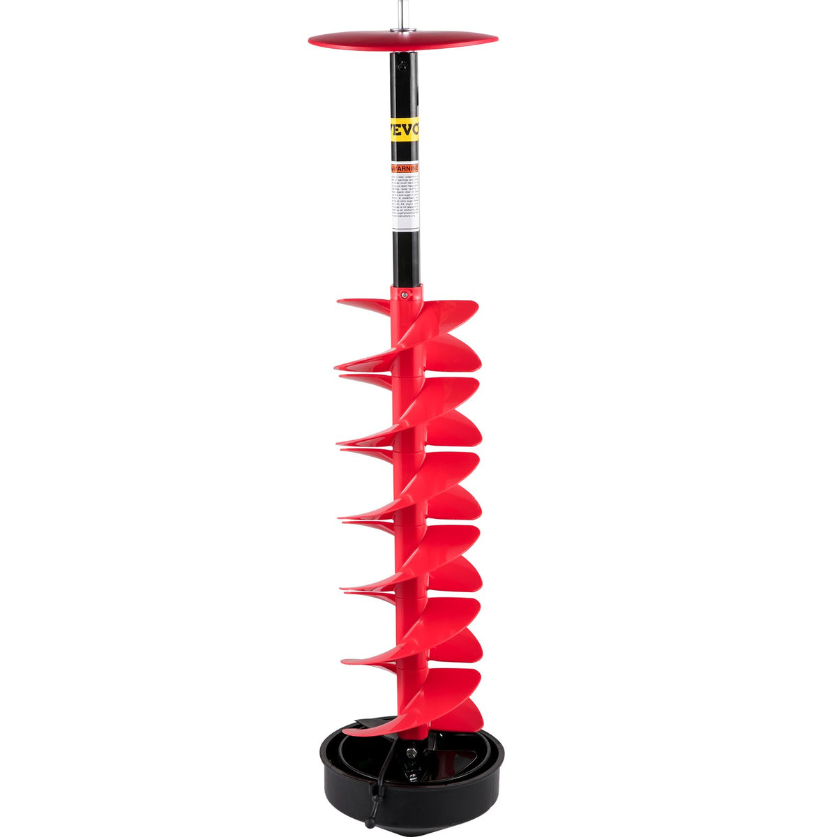 Ice Drill Auger, 8"" Diameter Nylon Ice Auger, 39"" Length Ice Auger Bit,Auger Drill with 11.8"" Extension V952-BZHSNLYC39348TWTLV0