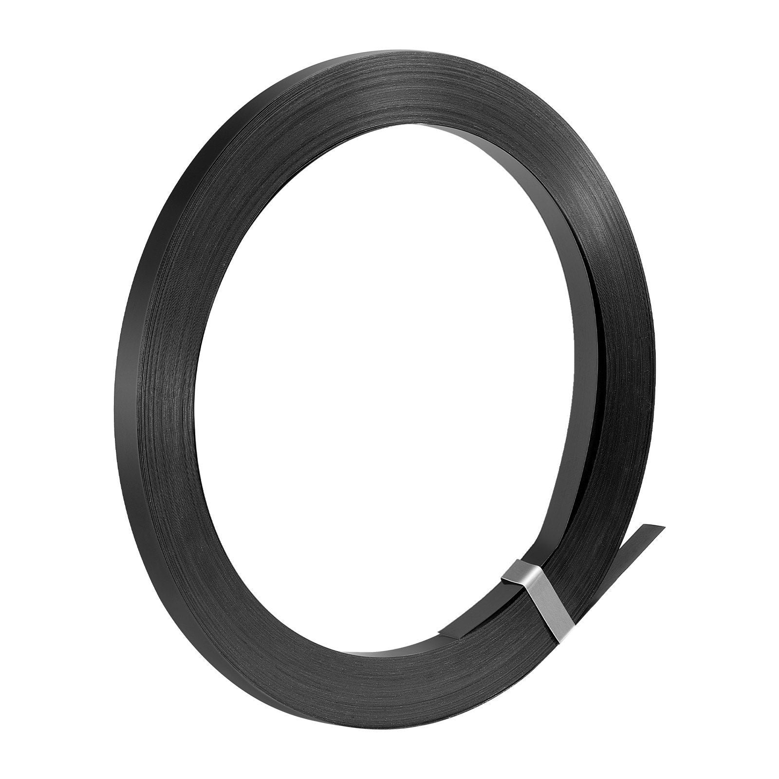 Steel Strapping Coil, 19 mm x 0.55 mm x 91 m, Metal Strapping Banding Roll Withstands Harsh Environment, V952-BZKZDGD34INCA7655001V0