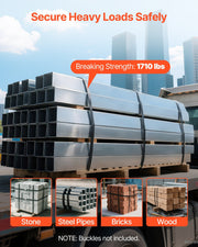 Steel Strapping Coil, 19 mm x 0.55 mm x 91 m, Metal Strapping Banding Roll Withstands Harsh Environment, V952-BZKZDGD34INCA7655001V0