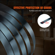 Packaging Steel Strapping Roll, 500 m Length x 19 mm Width x 0.55 mm Thickness, 770 kg Break Strength, Heavy V952-BZKZDGD34YC17YHGVV0