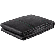 Geotextile Fabric, 3.8 x 15.2 m 3.5oz Woven PP Driveway Drain Cloth with 600lbs Tensile Strength, Heavy Duty V952-BZTGB125X50PE01SYV0
