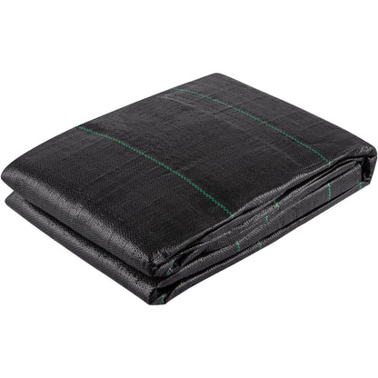 Geotextile Fabric, 3.8 x 15.2 m 3.5oz Woven PP Driveway Drain Cloth with 600lbs Tensile Strength, Heavy Duty V952-BZTGB125X50PE01SYV0