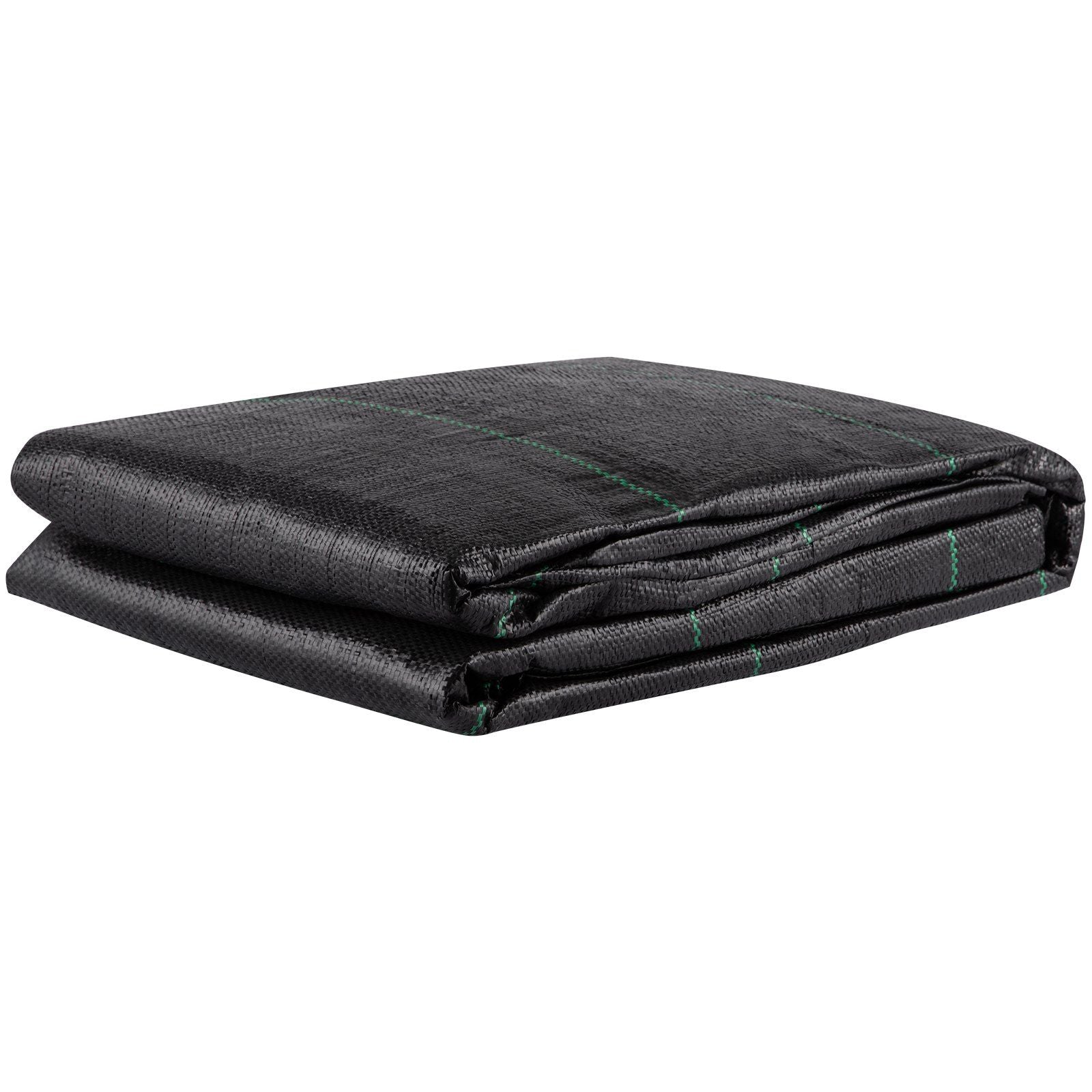 Geotextile Fabric, 3.8 x 15.2 m 3.5oz Woven PP Driveway Drain Cloth with 600lbs Tensile Strength, Heavy Duty V952-BZTGB125X50PE01SYV0