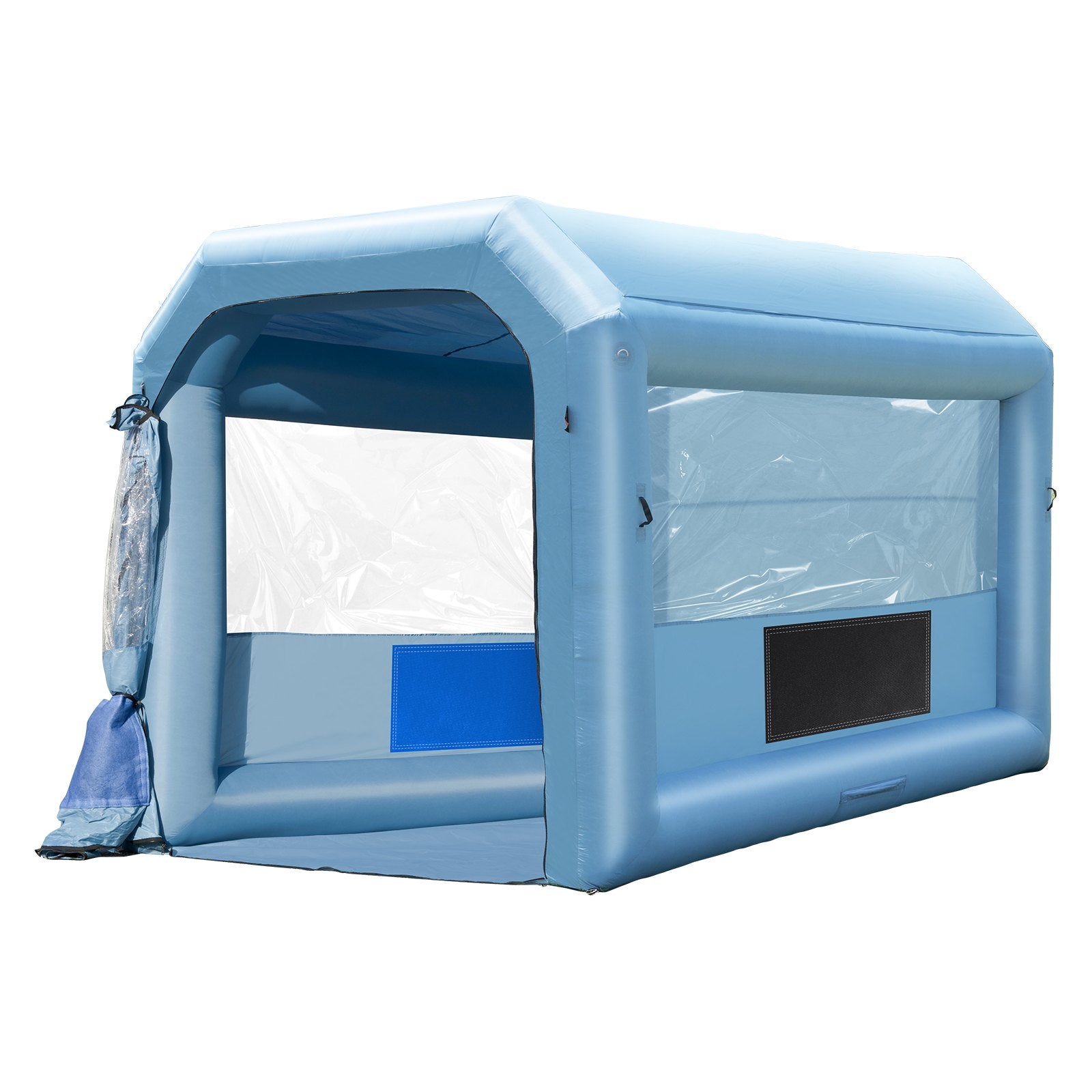 Inflatable Paint Booth, 13.1 x 9.8 x 9 ft Inflatable Spray Booth, with 750W Powerful Blower and Air Filter V952-C13109FT3750WIIEBV3