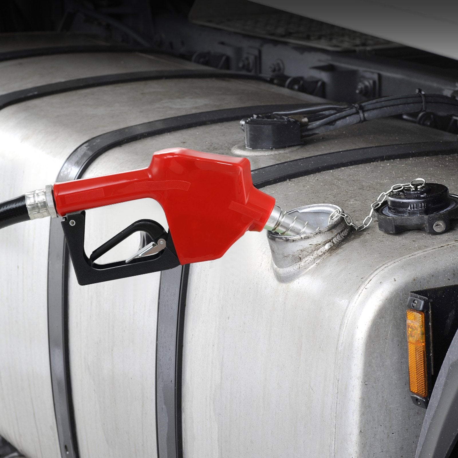 Fuel Transfer Pump, 12V DC, 10 GPM, 8 m Lift, Portable Electric Diesel Transfer Extractor Pump Kit with V952-C155W40LPM12VBIFFV9