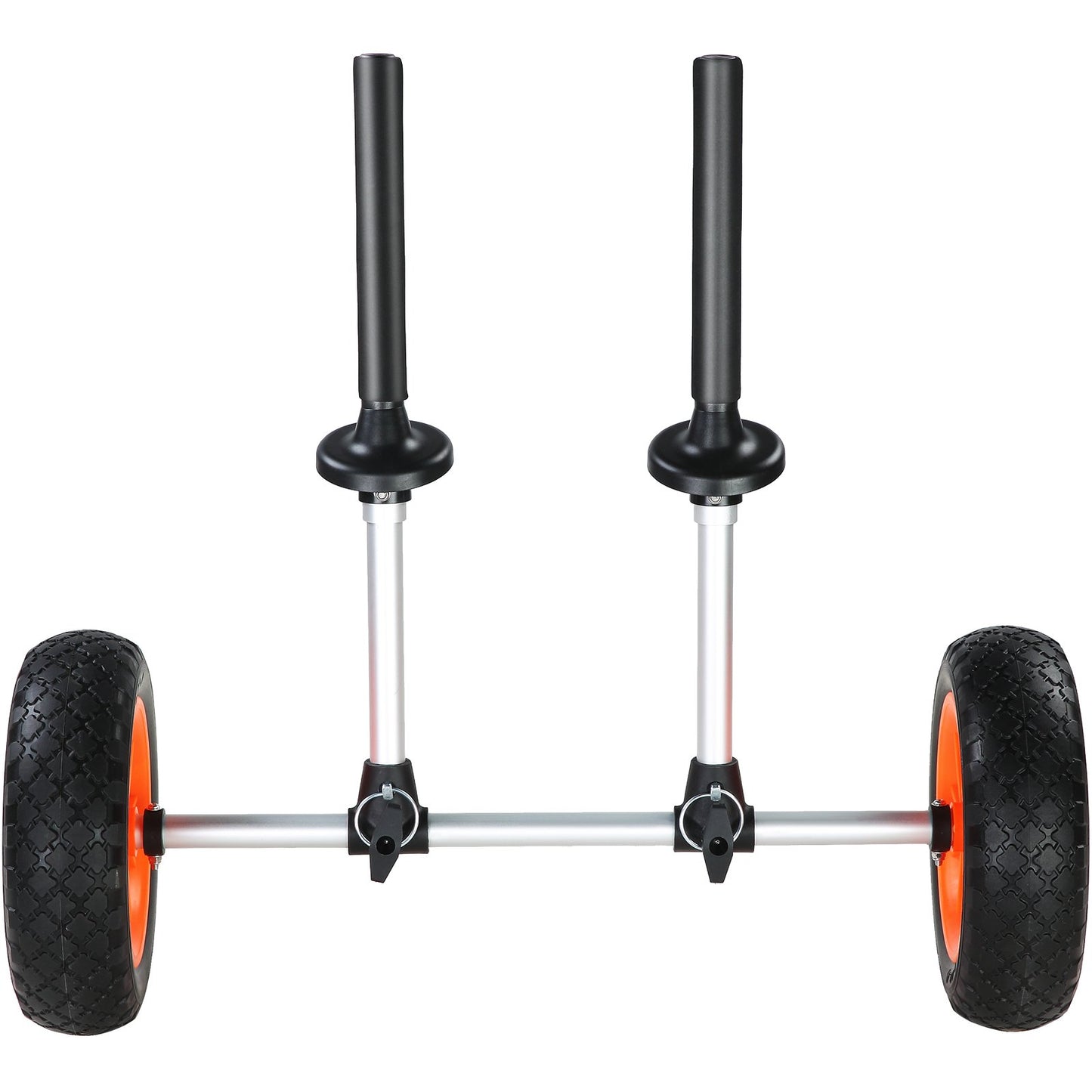 Adjustable Kayak Cart Canoe Boat Carrier 280lbs Load with 10'' Solid Tires V952-C280LBS10INCHASOUV0