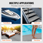 Boat Flooring, EVA Foam Boat Decking 94.5" x 35.4", Non-Slip Self-Adhesive Flooring, 23.2 sq.ft Marine Carpet V952-CBZZFHPMDDHSS4TPHV0