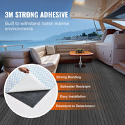 Boat Flooring, EVA Foam Boat Decking 94.5" x 23.6", Non-Slip Self-Adhesive Flooring, 15.5 sq.ft Marine Carpet V952-CBZZFHPMDDSHB8RTKV0