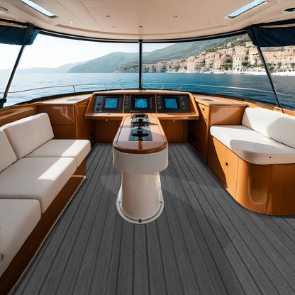 Boat Flooring, EVA Foam Boat Decking 94.5" x 23.6", Non-Slip Self-Adhesive Flooring, 15.5 sq.ft Marine Carpet V952-CBZZFHPMDDSHB8RTKV0