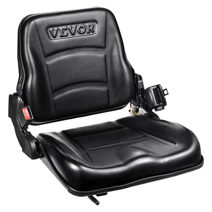 Universal Forklift Seat, Fold Down Tractor Seat with Adjustable Angle Back, Micro Switch and Retractable V952-CCZYCGKAQD00099Y0V0