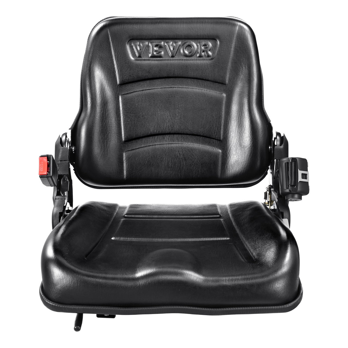 Universal Forklift Seat, Fold Down Tractor Seat with Adjustable Angle Back, Micro Switch and Retractable V952-CCZYCGKAQD00099Y0V0