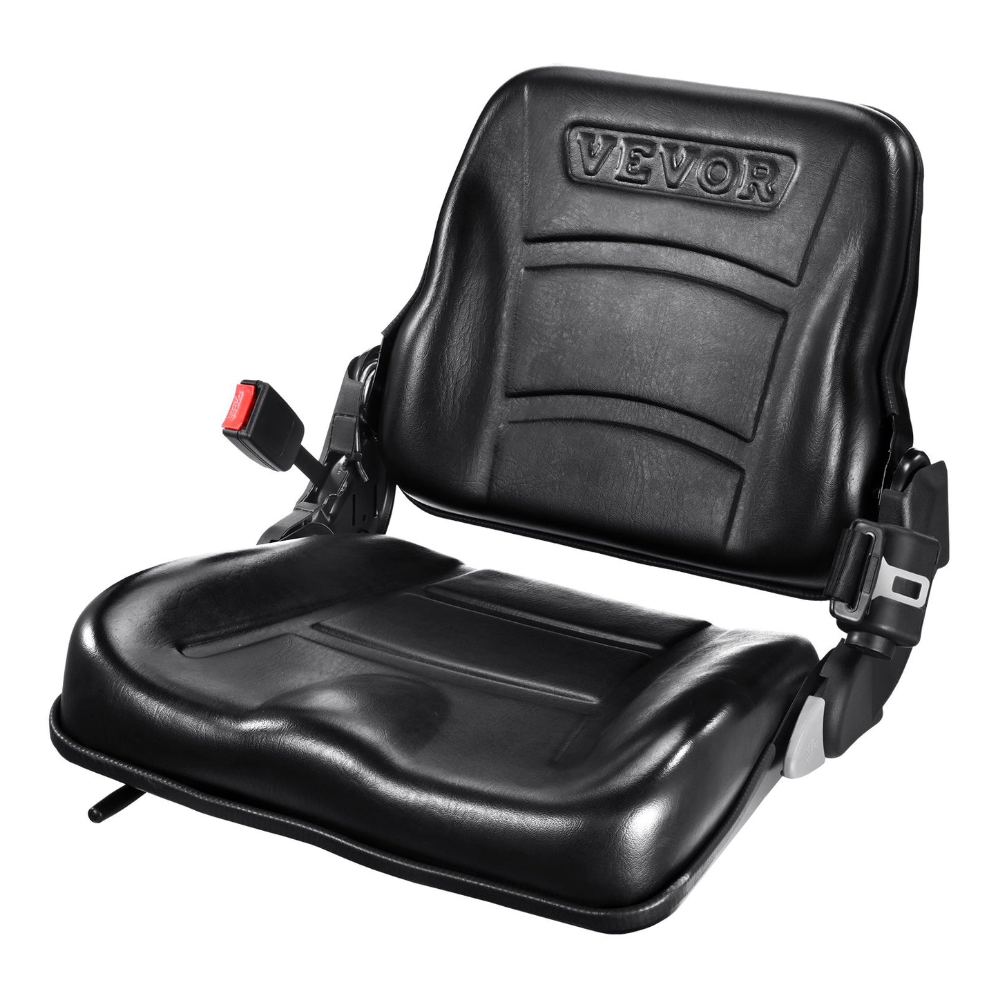 Universal Forklift Seat, Fold Down Tractor Seat with Adjustable Angle Back, Micro Switch and Retractable V952-CCZYCGKAQD00099Y0V0