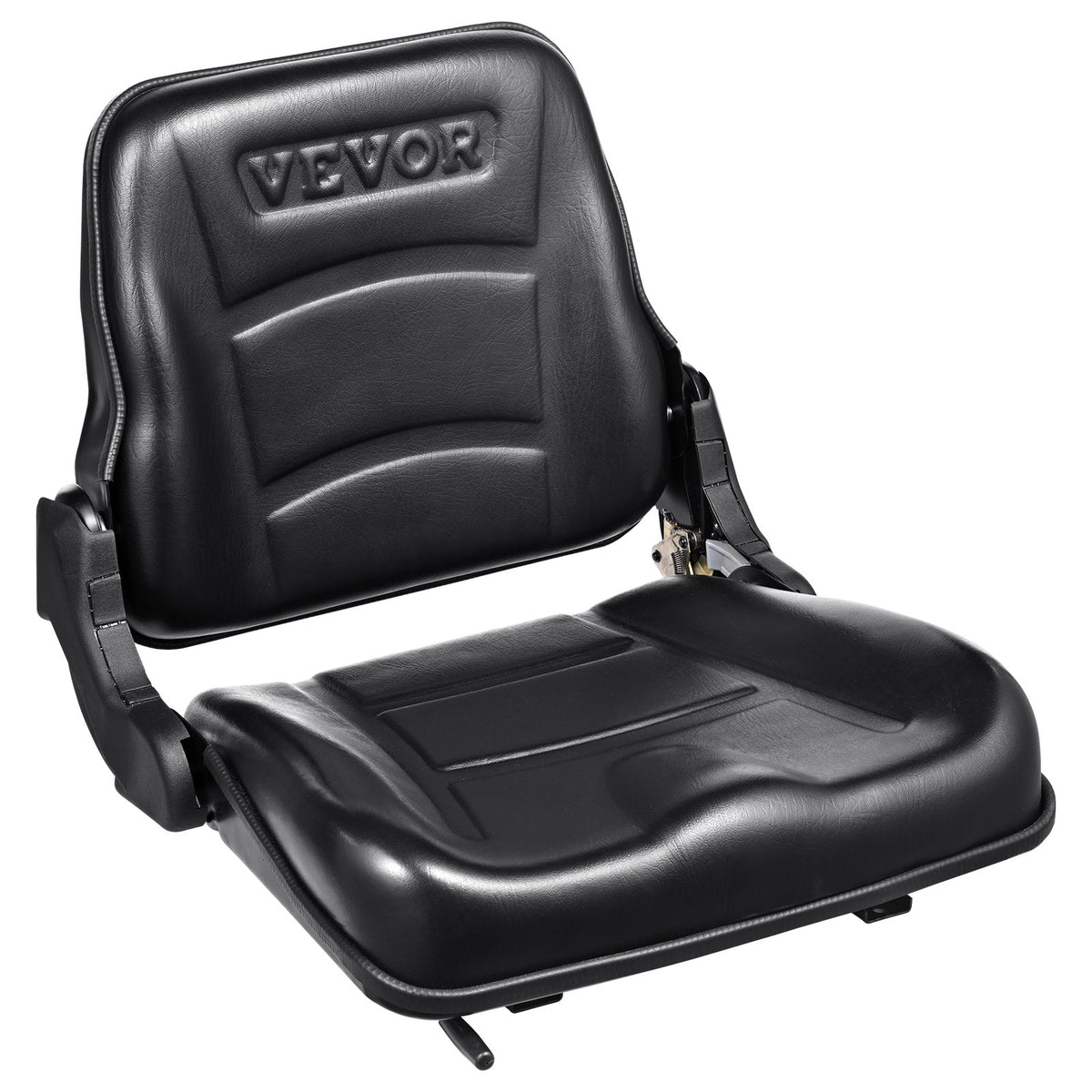 Universal Forklift Seat, Fold Down Tractor Seat with Adjustable Angle Back and Micro Switch, 16-34 cm V952-CCZYCGKDY0007EM3EV0