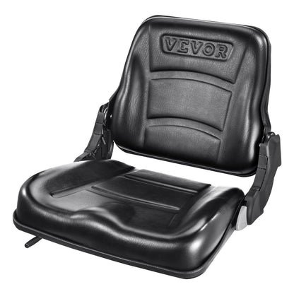 Universal Forklift Seat, Fold Down Tractor Seat with Adjustable Angle Back and Micro Switch, 16-34 cm V952-CCZYCGKDY0007EM3EV0