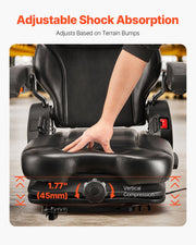 Universal Forklift Seat, Tractor Suspension Seat with Adjustable Back, Armrest, Headrest & Safety Belt, V952-CCZYCGKFSAQDCVTP9V0