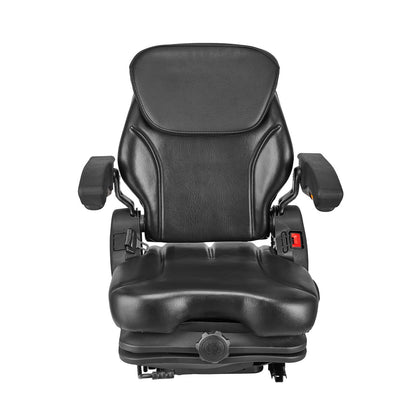 Universal Forklift Seat, Tractor Suspension Seat with Adjustable Back, Armrest, Headrest & Safety Belt, V952-CCZYCGKFSAQDCVTP9V0