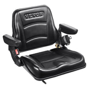 Universal Forklift Seat, Fold Down Tractor Seat with Adjustable Angle Back, Micro Switch, Seatbelt and V952-CCZYCGKFSAQDUWMNSV0