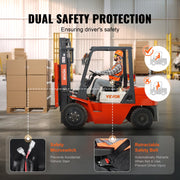 Universal Forklift Seat, Fold Down Tractor Seat with Adjustable Angle Back, Micro Switch, Seatbelt and V952-CCZYCGKFSAQDUWMNSV0