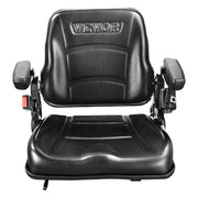 Universal Forklift Seat, Fold Down Tractor Seat with Adjustable Angle Back, Micro Switch, Seatbelt and V952-CCZYCGKFSAQDUWMNSV0