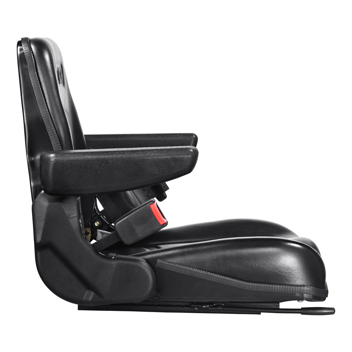 Universal Forklift Seat, Fold Down Tractor Seat with Adjustable Angle Back, Micro Switch, Seatbelt and V952-CCZYCGKFSAQDUWMNSV0