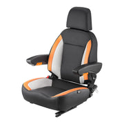 Forklift Seat Mower Tractor Seat Adjustable Back Seatbelt & Headrest V952-CCZYCGKFSAQDXWZDKV0
