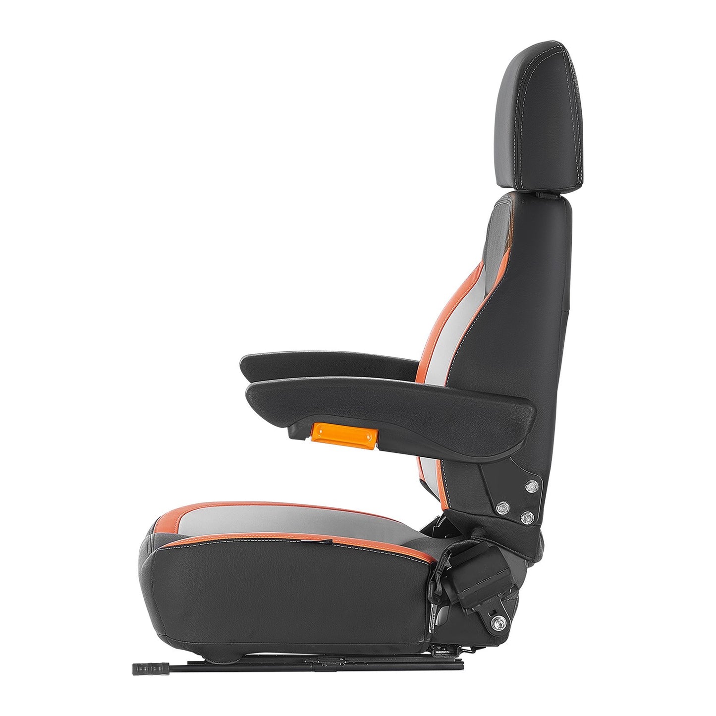 Forklift Seat Mower Tractor Seat Adjustable Back Seatbelt & Headrest V952-CCZYCGKFSAQDXWZDKV0