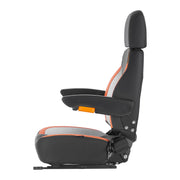 Forklift Seat Mower Tractor Seat Adjustable Back Seatbelt & Headrest V952-CCZYCGKFSAQDXWZDKV0