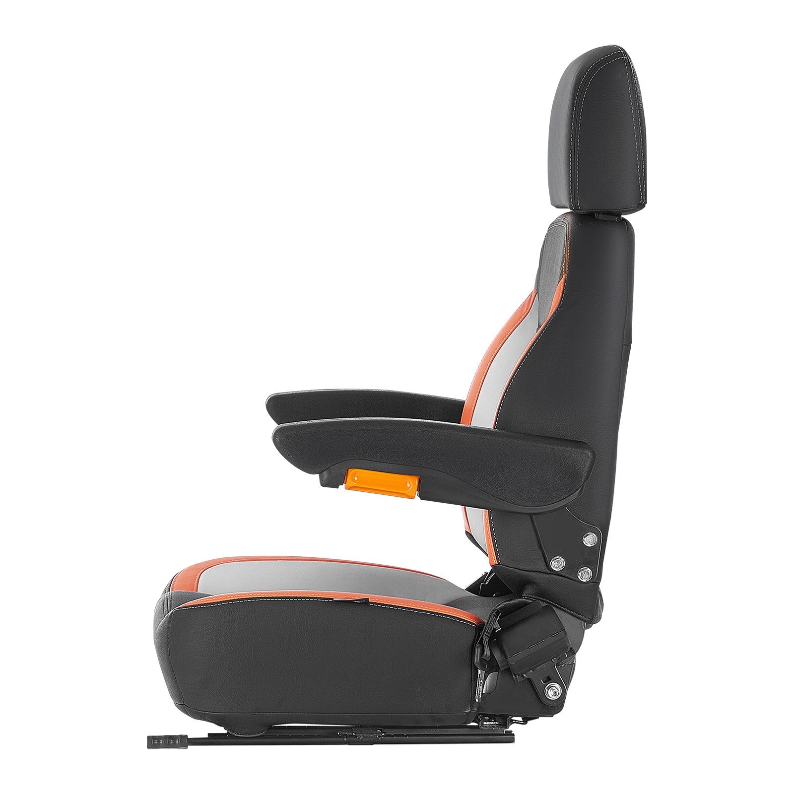 Forklift Seat Mower Tractor Seat Adjustable Back Seatbelt & Headrest V952-CCZYCGKFSAQDXWZDKV0