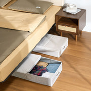 Under Bed Storage with Lids, 805 x 405 x 155 mm, 48L Large Underbed Clothes Storage Containers, Low Profile V952-CDCWFBFMBWL24ZZRA001V0
