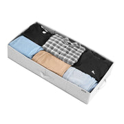 Under Bed Storage with Lids, 805 x 405 x 155 mm, 48L Large Underbed Clothes Storage Containers, Low Profile V952-CDCWFBFMBWL24ZZRA001V0