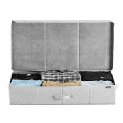 Under Bed Storage with Lids, 805 x 405 x 155 mm, 48L Large Underbed Clothes Storage Containers, Low Profile V952-CDCWFBFMBWL24ZZRA001V0