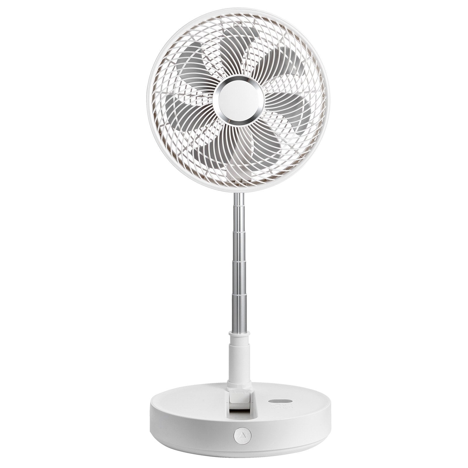 12 Inch Foldable Oscillating Standing Fan with Remote Control, 4 Speed Adjustable Portable Desk Quiet Fan, V952-CDFS12YCSSSF9DA1CV9