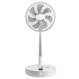 12 Inch Foldable Oscillating Standing Fan with Remote Control, 4 Speed Adjustable Portable Desk Quiet Fan, V952-CDFS12YCSSSF9DA1CV9