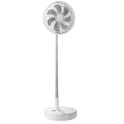12 Inch Foldable Oscillating Standing Fan with Remote Control, 4 Speed Adjustable Portable Desk Quiet Fan, V952-CDFS12YCSSSF9DA1CV9