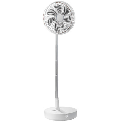 12 Inch Foldable Oscillating Standing Fan with Remote Control, 4 Speed Adjustable Portable Desk Quiet Fan, V952-CDFS12YCSSSF9DA1CV9