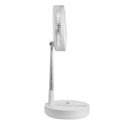 12 Inch Foldable Oscillating Standing Fan with Remote Control, 4 Speed Adjustable Portable Desk Quiet Fan, V952-CDFS12YCSSSF9DA1CV9